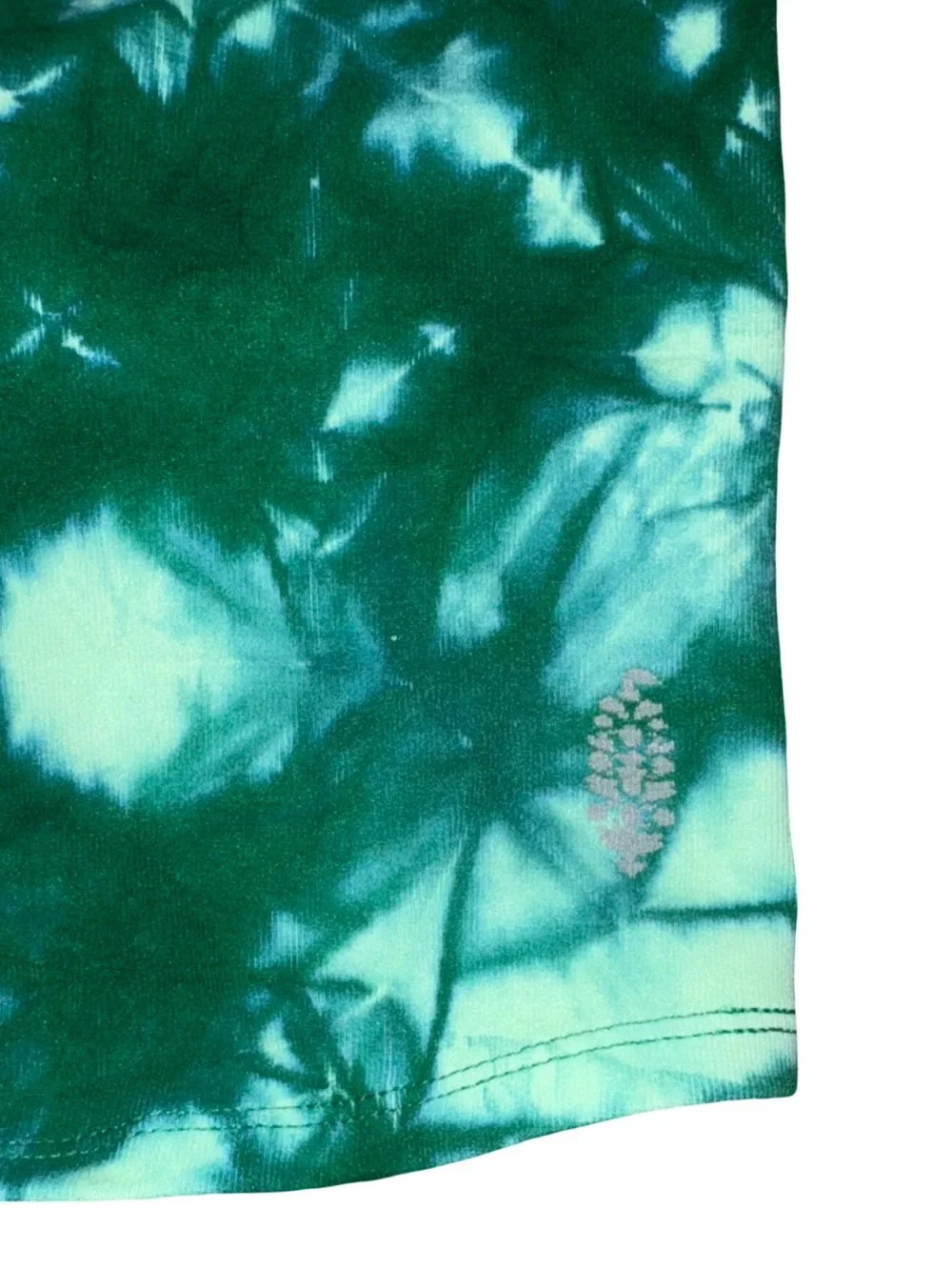 NWOT All Clear Washed Cami in‎ green/Tye dye size XS/Small
